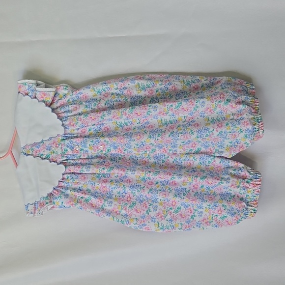 Petit Ami floral print embroidered bubble romper 24 month - Picture 7 of 7